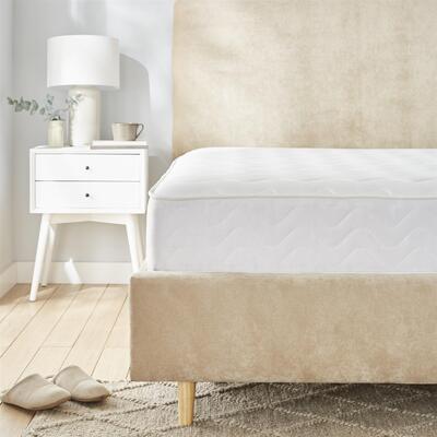 Starlight Beds™ 8" Deep Quality Comfort Cool Sleep Finish Fabric Memory Foam & Open Coil Mattress - 4ft6 Double Mattress (135cm by 190cm)