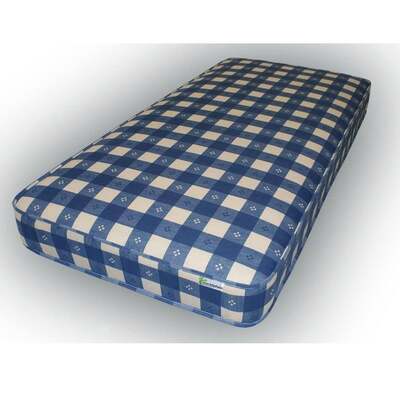 Starlight Beds™ &pipe; Checked Orthopaedic Mattress - 4ft6 Double Mattress (135cm by 190cm)