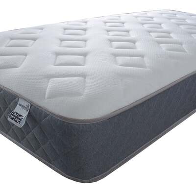 Starlight Beds Jump Jack Hybrid Spring & Memory Foam Mattress with Cool Touch Cover - 5ft King Mattress (150cm by 200cm)