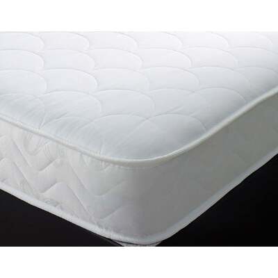 Starlight Beds™ 7" Deep Budget Friendly Memory foam with Spring White Mattress - 5ft King Mattress (150cm by 200cm)