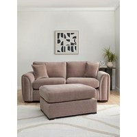 Very Home Carmen 3 Seater + Footstool