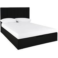 Very Home Nova Faux Leather End Lift Up Storage Ottoman Bed With Mattress Options (Buy &Amp; Save!) - Bed Frame Only