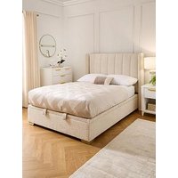 Very Home New Dakota Boucle Lift Up Bed With Mattress Options (Buy &Amp; Save!) - Bed Frame Only