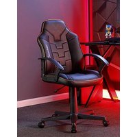 X Rocker Saturn Mid-Back Esport Gaming Chair - Black / Gold