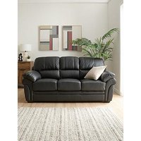 Very Home Wilmslow Leather 3 Seater Sofa
