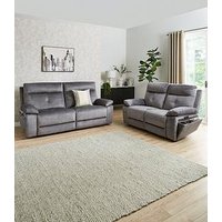 Very Home Ivana Fabric 3 + 2 Seater Power Recliner Sofa Set (Buy &Amp; Save!)