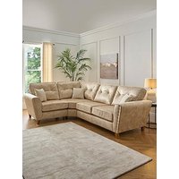 Very Home Amaya Left Hand Double Arm Corner Group - Made To Order In The Uk