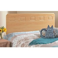 Friendship Mill Miami Wooden Headboard, Superking, Beech effect