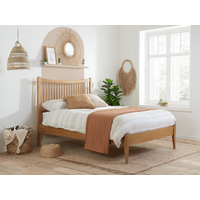 Birlea Berwick Double Oak Wooden Bed