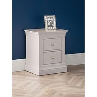 Julian Bowen Clermont 2 Drawer Bedside