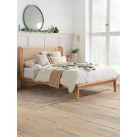 Birlea Astrid Rattan Bed Frame - Double