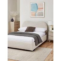 Very Home Mallow Fabric Bed With Mattress Options (Buy &Amp; Save!) - Bed Frame Only