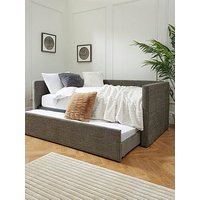Very Home Newport Day Bed With Trundle With Mattress Options (Buy &Amp; Save!) - Fsc Certified - Bed With Fold-Away Trundle