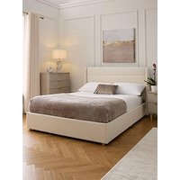 Very Home Gabriel Fabric Winged Bed Frame With Mattress Options (Buy &Amp; Save!) - Fsc&Reg; Certified - Bed Frame With Memory Mattress