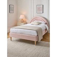Very Home Rainbow Small Double Bed With Mattress Option (Buy &Amp; Save!) - Pink - Fsc&Reg; Certified - Bed Frame With Standard Mattress