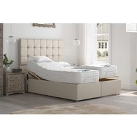 Uplift� Revitalise Cool Gel Hybrid Adjustable Bed and Mattress Set, Marine, 2 Drawer, 90 x200