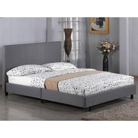 Heartlands Furniture Fusion Grey Fabric Single Fabric Bed