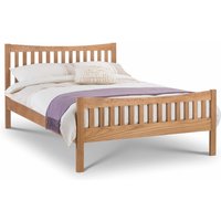 Julian Bowen Bergamo Oak Bed King Size Oak Wooden Bed