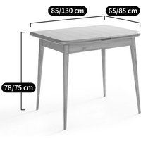 Aylin Extendable Oak Dining Table