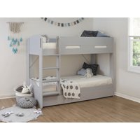 Flintshire Furniture Billie Bunk Bed Single Grey Bunk Bed