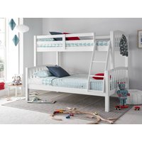 Bedmaster Mya Triple Sleeper Small Double White Bunk Bed