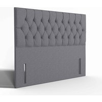 Barcelona Floor Standing Upholstered Fabric Headboard