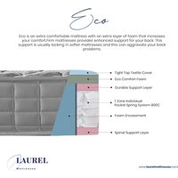 Laurel Eco 800 Orthopaedic Support Mattress