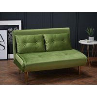 LPD Furniture Madison Sofa bed Green Sofa Bed