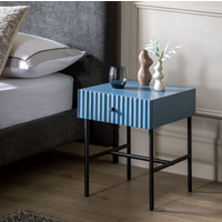 Arabella Bedside Table - Blue