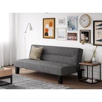 Dorel Kebo Grey Velvet Sofa Bed