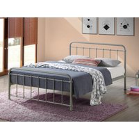 Time Living Miami King Size Pebble Metal Bed