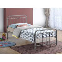 Time Living Miami Single Pebble Metal Bed