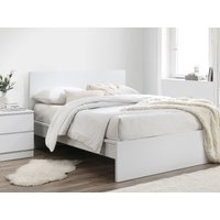 Birlea Oslo Double White Bed