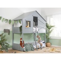 Birlea Safari Bunk Bed Single Grey Bunk Bed