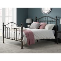 Birlea Victoria Black Double Black Nickel Metal Bed