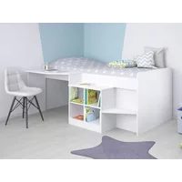Kidsaw Pilot 3ft Single White Cabin Bed