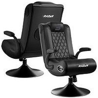 Brazen Emperor Xx 2.1 Elite Esports Dab Surround Sound Gaming Chair - Pedestal